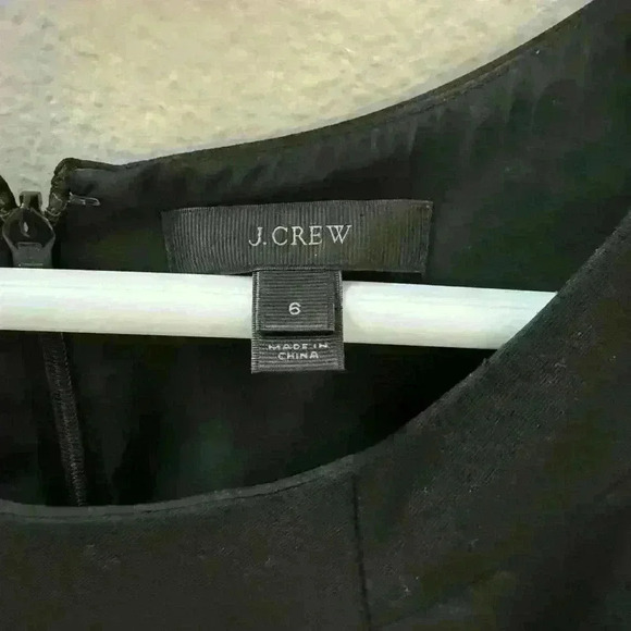 J crew elegant Black Dress size 6 - Picture 3 of 3